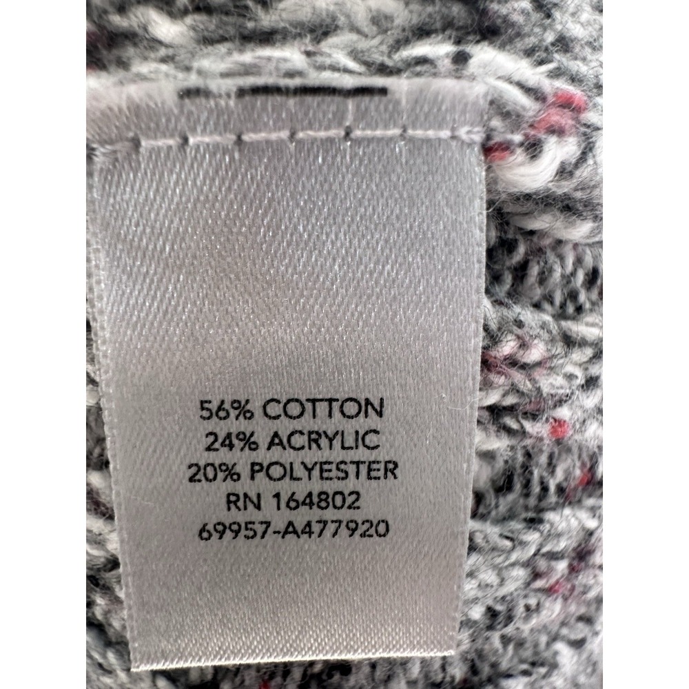 Christopher & Banks Womens Small 1/4 Zip Heather … - image 5